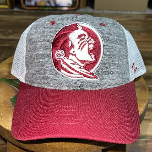 Florida State University Seminoles Zephyr FSU Mesh Snapback Hat Cap NCAA - NEW - Picture 1 of 10